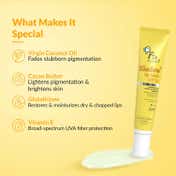 Fixderma Shadow SPF 50 Lip Shield,Sunscreen Lip Balm Prevents Pigmentation & Sun Damage,Unflavored (15g)