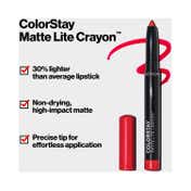 Revlon Colorstay Matte Lite Crayon - Air Kiss (1.4 g)