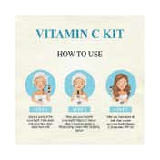Love Earth Vitamin C Kit - Vitamin C Face Wash With Vitamin C Face Serum & Sunscreen (3pcs)