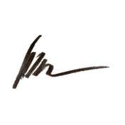 MUA Brow Define Eyebrow Pencil with Blending Brush - Black (0.25 g)