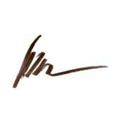 MUA Brow Define Eyebrow Pencil with Blending Brush - Dark Brown (0.25 g)