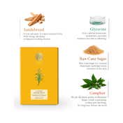 Forest Essentials Sandalwood & Turmeric Luxury Sugar Ayurvedic Handmade Soap (100g)