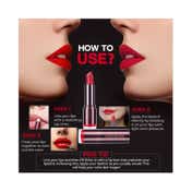 Colorbar Velvet Matte Lipstick - 01 Hot Hot Hot (4.2 g)