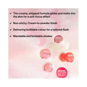 Makeup Revolution Mousse Blusher - Blossom Rose Pink (6 g)