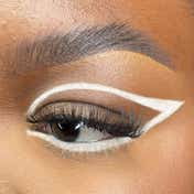 Makeup Revolution Felt & Kohl Eyeliner - White (0.33 g)