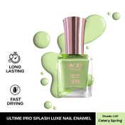 Faces Canada Ultime Pro Splash Luxe Nail Enamel Glossy Finish - Celery Spring L02 (12 ml)