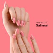 Faces Canada Ultime Pro Splash Luxe Nail Enamel Glossy Finish Quick Drying - Salmon L07 (12 ml)