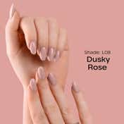 Faces Canada Ultime Pro Splash Luxe Nail Enamel Glossy Finish Quick Drying - Dusky Rose L08 (12 ml)
