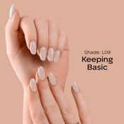 Faces Canada Ultime Pro Splash Luxe Nail Enamel Glossy Finish - Keeping Basic L09 (12 ml)