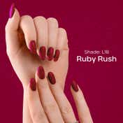 Faces Canada Ultime Pro Splash Luxe Nail Enamel Glossy Finish Quick Drying - Ruby Rush L18 (12 ml)