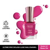 Faces Canada Ultime Pro Splash Luxe Nail Enamel Glossy Finish Quick Drying - Beau-tie L27 (12 ml)