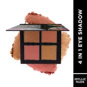Faces Canada 4 IN 1 Eyeshadow Palette - Idyllic Nudes 01, Shimmer & Matte (4.8 g)