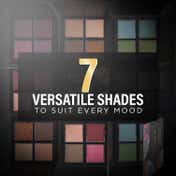 Faces Canada 4 IN 1 Eyeshadow Palette - Gossip Gang 04, Shimmer & Matte, Satin Matte Finish (4.8 g)