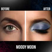 Faces Canada 4 IN 1 Eyeshadow Palette - Moody Moon 06, Shimmer & Matte, Satin Matte Finish (4.8 g)
