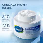 Cetaphil Optimal Hydration Replenishing Night Cream with Hyaluronic Acid For Dehydrated Skin (50g)