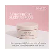 Natio Rosewater Hydration Moisture Gel Sleeping Mask (100g)