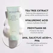 The Face Shop Salicylic Acid Tea Tree Gel Cleanser with AHA & PHA -Korean Face Wash for Acne(150 ml)