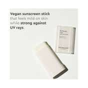 The Face Shop Vegan Sunscreen Stick SPF 50+ PA++++ : Korean Sun Care with Waterproof Formula (18 g)
