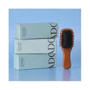 Lador Mini Wooden Paddle Brush - Brown