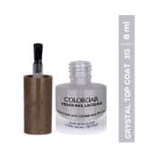Colorbar Vegan Nail Lacquer - 313 Crystal Top Coat (8 ml)