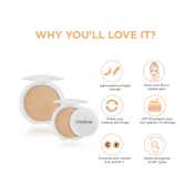Colorbar Radiant White UV Fairness Compact Powder With SPF 18 - 004 Just Beige (9 g)