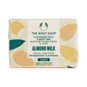 The Body Shop Almond Milk Cleansing Face & Body Bar (100g)