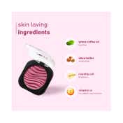 Plum Cheek-A-Boo Shimmer Blush with Highly Pigmented - 127 Bare Necessity (4.5 g)