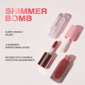 Makeup Revolution Shimmer Bomb Lip Gloss - Light Beam (4.5 ml)