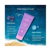 Aqualogica Illuminate+ Smoothie Face Wash With Wild Berries And Alpha Arbutin (100ml)