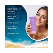 Aqualogica Illuminate+ Smoothie Face Wash With Wild Berries And Alpha Arbutin (100ml)