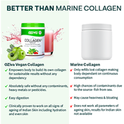 Oziva Collagen Builder For Anti-Ageing & Skin Radiance With Vitamin C Guava Glow (200 g)