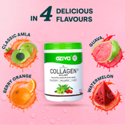 Oziva Collagen Builder For Anti-Ageing & Skin Radiance With Vitamin C Guava Glow (200 g)