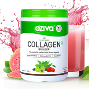 Oziva Collagen Builder For Anti-Ageing & Skin Radiance With Vitamin C Guava Glow (200 g)