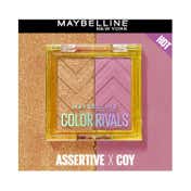 Maybelline New York Color Rivals Longwear Eye Shadow Duo - Assertive X Coy (3 g)
