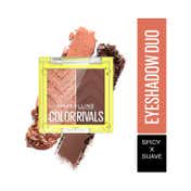 Maybelline New York Color Rivals Longwear Eye Shadow Duo - Spicy X Suave (3 g)