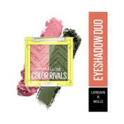 Maybelline New York Color Rivals Longwear Eye Shadow Duo - Urban X Wild (3 g)