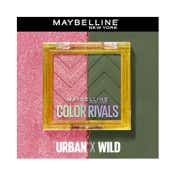 Maybelline New York Color Rivals Longwear Eye Shadow Duo - Urban X Wild (3 g)