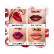 Half N Half Matte Velvet Soft & Long Lasting 24h Super Stay Lip Crayon - 19 Sizzler (3.5 g)