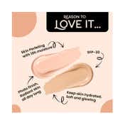 Matt Look CC Cream Multi Action Foundation With SPF 30 - 06 Caramel Tan (60 ml)