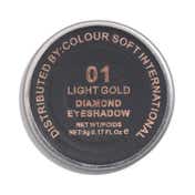 Europe Girl Diamond Eyeshadow Refill Pan - 01 Light Gold (5 g)