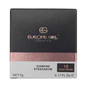 Europe Girl Diamond Eyeshadow Refill Pan - 16 Dusky Brown (5 g)
