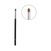 Europe Girl 14 Petite Under Eye Shader Makeup Brush - Black & Silver
