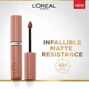 L'Oreal Paris Infallible Matte Resistance Liquid Lipstick - 105 Breakfast In Bed (24 g)