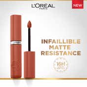 L'Oreal Paris Infallible Matte Resistance Liquid Lipstick - 115 Snooze Your Alarm (24 g)