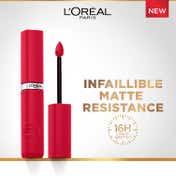 L'Oreal Paris Infallible Matte Resistance Liquid Lipstick - 245 French Kiss (5 ml)