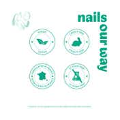 Nails Our Way Breathe Away Nail Enamel - Marble (10 ml)