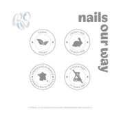 Nails Our Way Swift Dry Nail Enamel - Ruby Rebellion (10 ml)