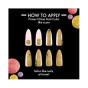 Lakme Glitterati Nail Paints - Golden Glow (6 ml)