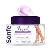 Sanfe Bumps Erasing Body Scrub For Rough Bumpy Skin Tan Strawberry Legs Remove Dirt (100g)