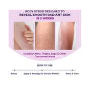 Sanfe Bumps Erasing Body Scrub For Rough Bumpy Skin Tan Strawberry Legs Remove Dirt (100g)